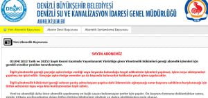 Büyükşehir DESKİ’de online abonelik dönemi