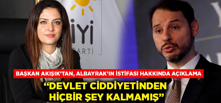 Başkan Akışık’tan, Berat Albayrak açıklaması