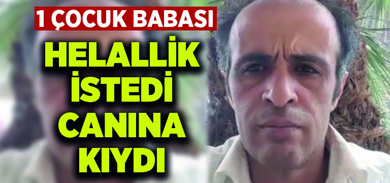 Denizli’de intihar! 1 çocuk babası canına kıydı