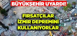 Büyükşehir’den vatandaşlara uyarı