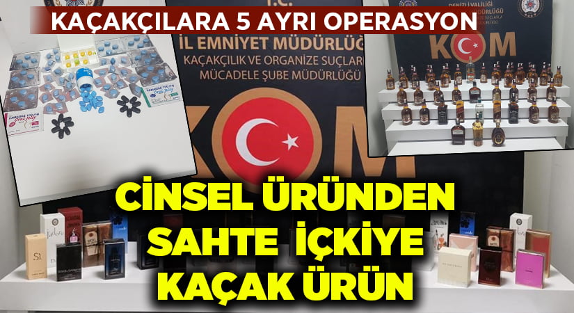 Denizli’de kaçakçılara büyük darbe