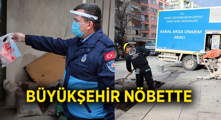 Büyükşehir nöbette