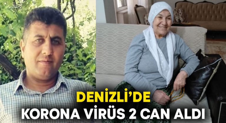 Denizli’de korona virüs 2 can aldı