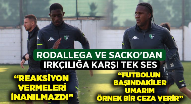 Rodallega ve Sacko’dan ırkçılığa karşı tek ses