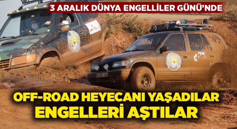 Engelliler Off-Road pistinde engelleri aştı