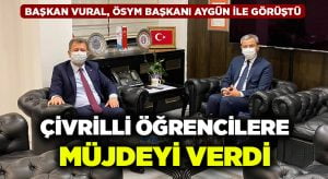 Başkan Vural, Çivrilli öğrencilere müjdeyi verdi