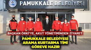 Başkan Örki’ye, Akut Yönetiminden Ziyaret