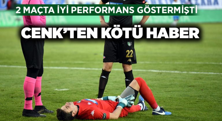 Denizlispor’a Cenk’ten kötü haber