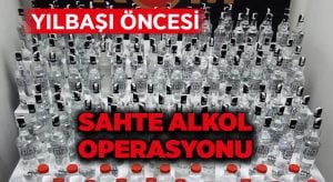 Yılbaşı öncesi sahte alkol operasyonu: 4 gözaltı