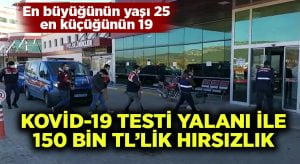 Kovid-19 testi için hastaneye gönderdiler, çelik kasadan 150 bin TL çaldılar