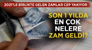 2021’de En Çok Nelere Zam Geldi?