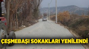 Çeşmebaşı sokakları yenilendi