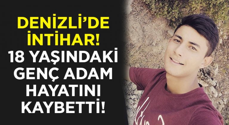 Denizli’de intihar! 18 yaşındaki genç kendini astı!