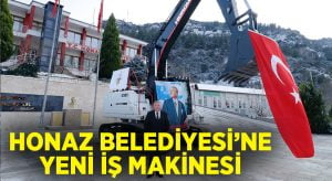 Honaz Belediyesi’ne Yeni İş Makinesi