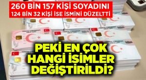 Türkiye’de en çok hangi isim değiştirildi?