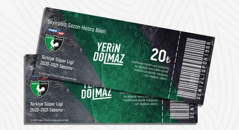 Yukatel Denizlispor’da, ‘Sezonluk hatıra bilet’ uygulaması başladı