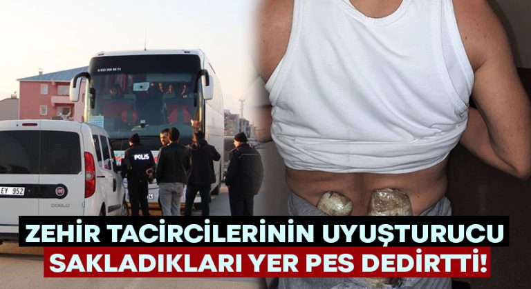 Zehir tacirlerinin uyuşturucuyu sakladıkları yer pes dedirtti!