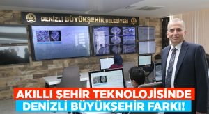 Akıllı şehir teknolojisinde Denizli Büyükşehir farkı