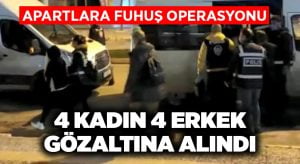 Denizli’de apartlara fuhuş operasyonu