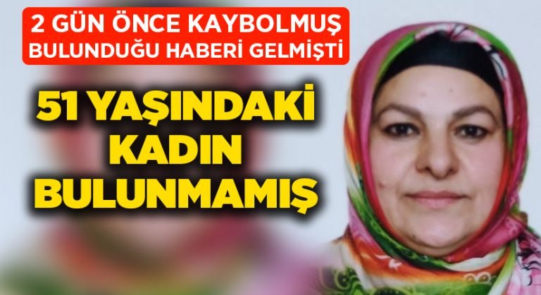 Fatma Yanık’ın henüz bulunamadığı ortaya çıktı