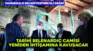 Tarihi Belenardıç Camisi yeniden ihtişamına kavuşacak