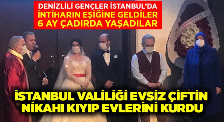 Denizlili çiftin zor günlerine İstanbul Valiliği son verdi