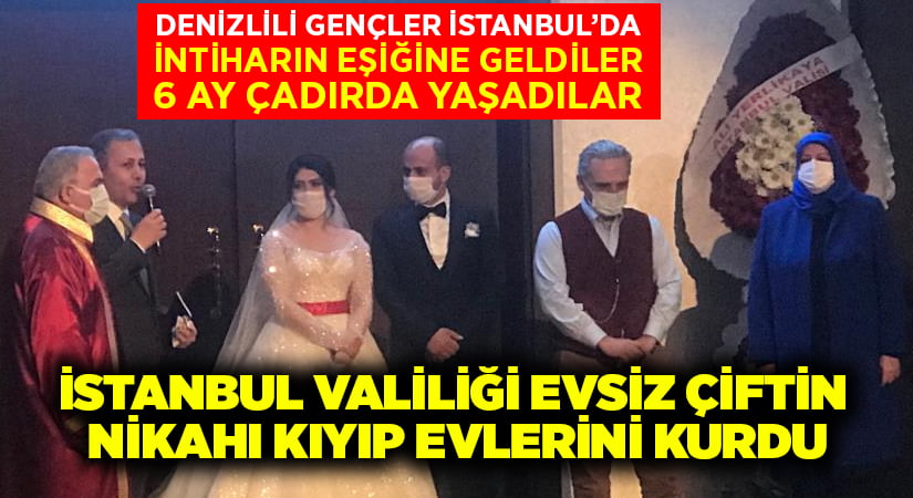 Denizlili çiftin zor günlerine İstanbul Valiliği son verdi