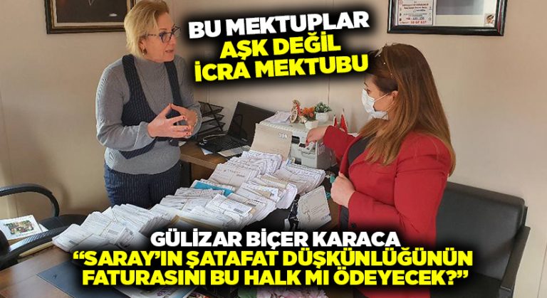 Muhtarlıktaki icra mektupları şaşırttı