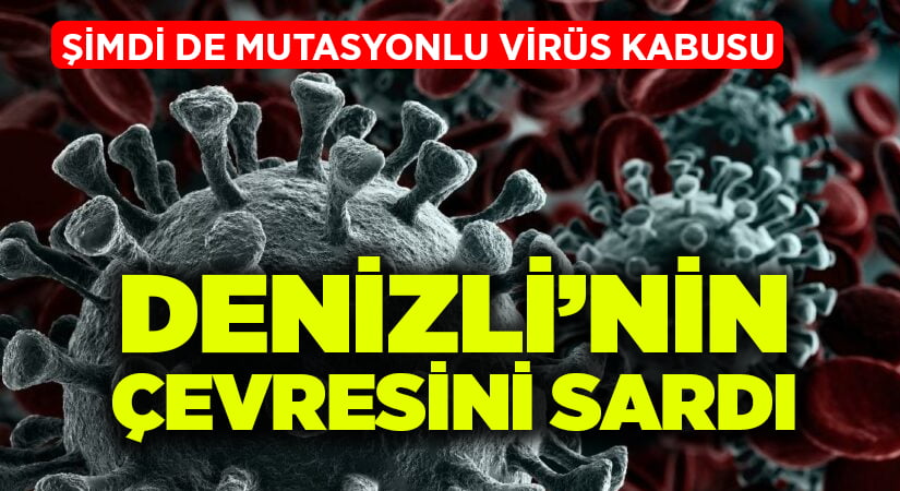 Denizli’nin çevresini mutasyonlu virüs sardı