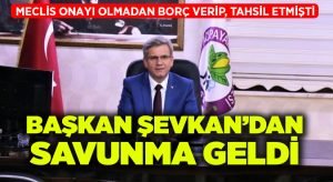 Başkan Şevkan: “Personel için borç vermek suçsa, bu suçu gerektiğinde yine işlerim”