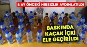 JASAT 5 ay önceki hırsızlık olayını aydınlattı