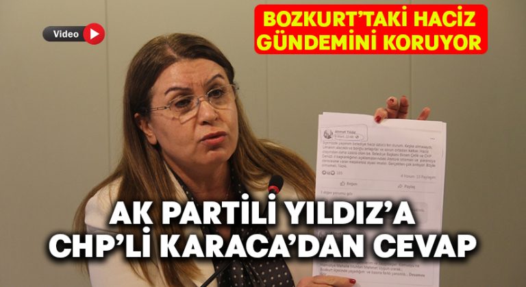 Bozkurt’taki haciz olayında son açıklama Karaca’dan geldi