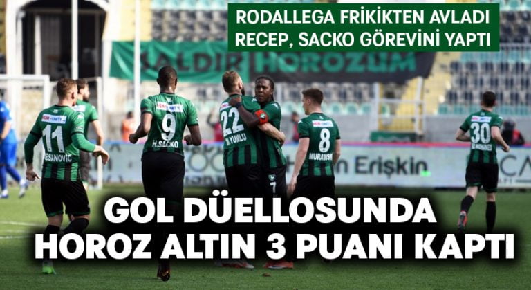 Gol düellosunda Denizlispor altın 3 puanı kaptı