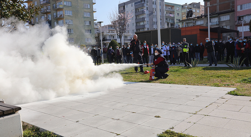 Büyükşehir DESKİ’den gerçeği aratmayan tatbikat