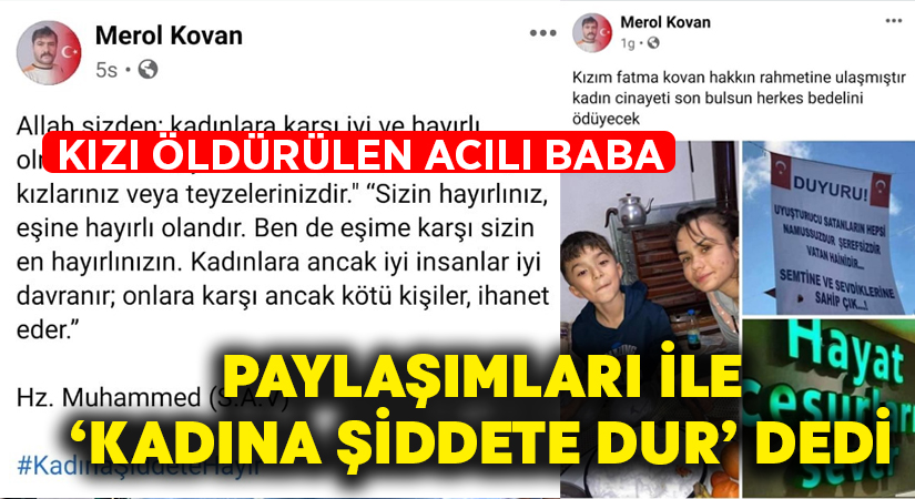 Denizli’de acılı babanın sosyal medyada paylaşımı yürekleri burktu