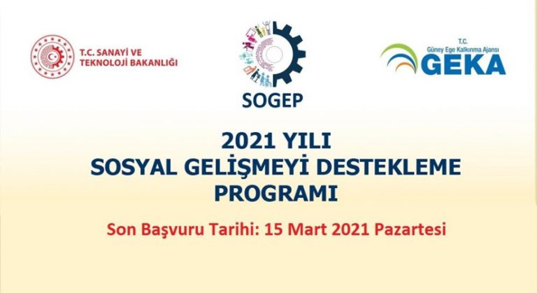 GEKA, Sosyal Gelişmeyi Destekleme Programı için 15 Mart’a kadar proje önerileri bekliyor