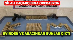 Silah kaçakçısına operasyon