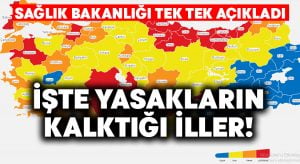 Normalleşmenin başladığı iller tek tek açıklandı