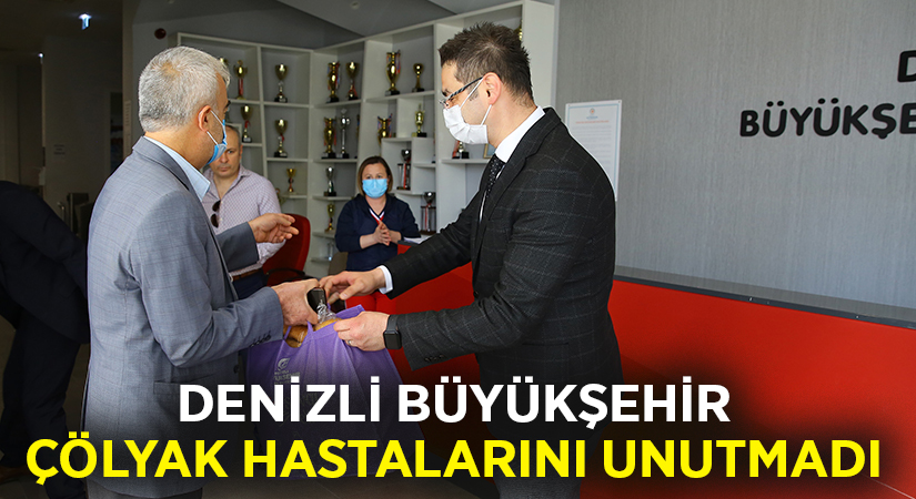 Denizli Büyükşehir çölyak hastalarını unutmadı