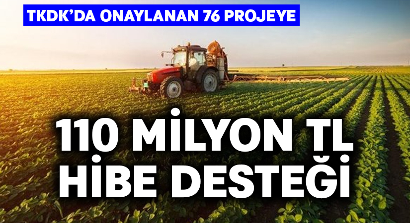 Denizli’de çiftçiye 110 milyon TL hibe desteği