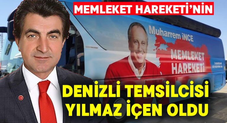 Memleket Hareketi’nin Denizli il temsilcisi Yılmaz İçen oldu!