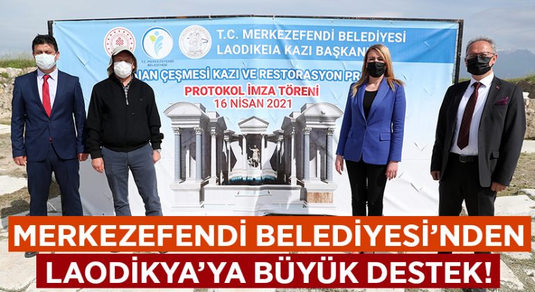 Merkezefendi Belediyesi’nden Laodikya’ya büyük destek!