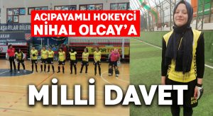 Acıpayamlı hokeyci genç kıza milli davet