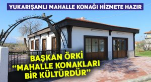 Yukarışamlı Mahalle Konağı Hizmete Hazır