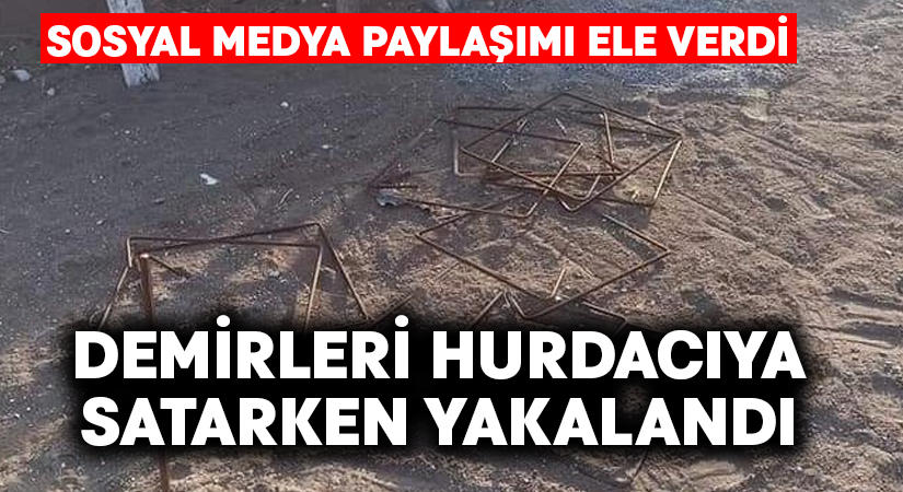 İnşaat sahibinin sosyal medya hesabından yaptığı paylaşım hırsızın yakalanmasını sağladı