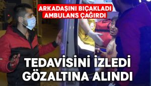 Çocukluk arkadaşını öldüresiye bıçakladı, hiçbir şey olmamış gibi izledi