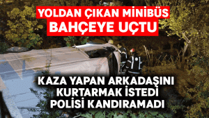 Kaza yapan arkadaşının yerine geçmek istedi polisi kandıramadı