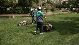 Merkezefendi Belediyesi Park Ve Yeşil Alanlarda Bakım Çalışmaları Gerçekleştirmeye Devam Ediyor