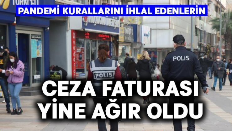 Denizlililer bayramda da pandemi ihlali yaptı.. Ceza miktarı dudak uçuklattı