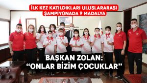 İlk kez katıldıkları uluslararası şampiyonada 9 madalya